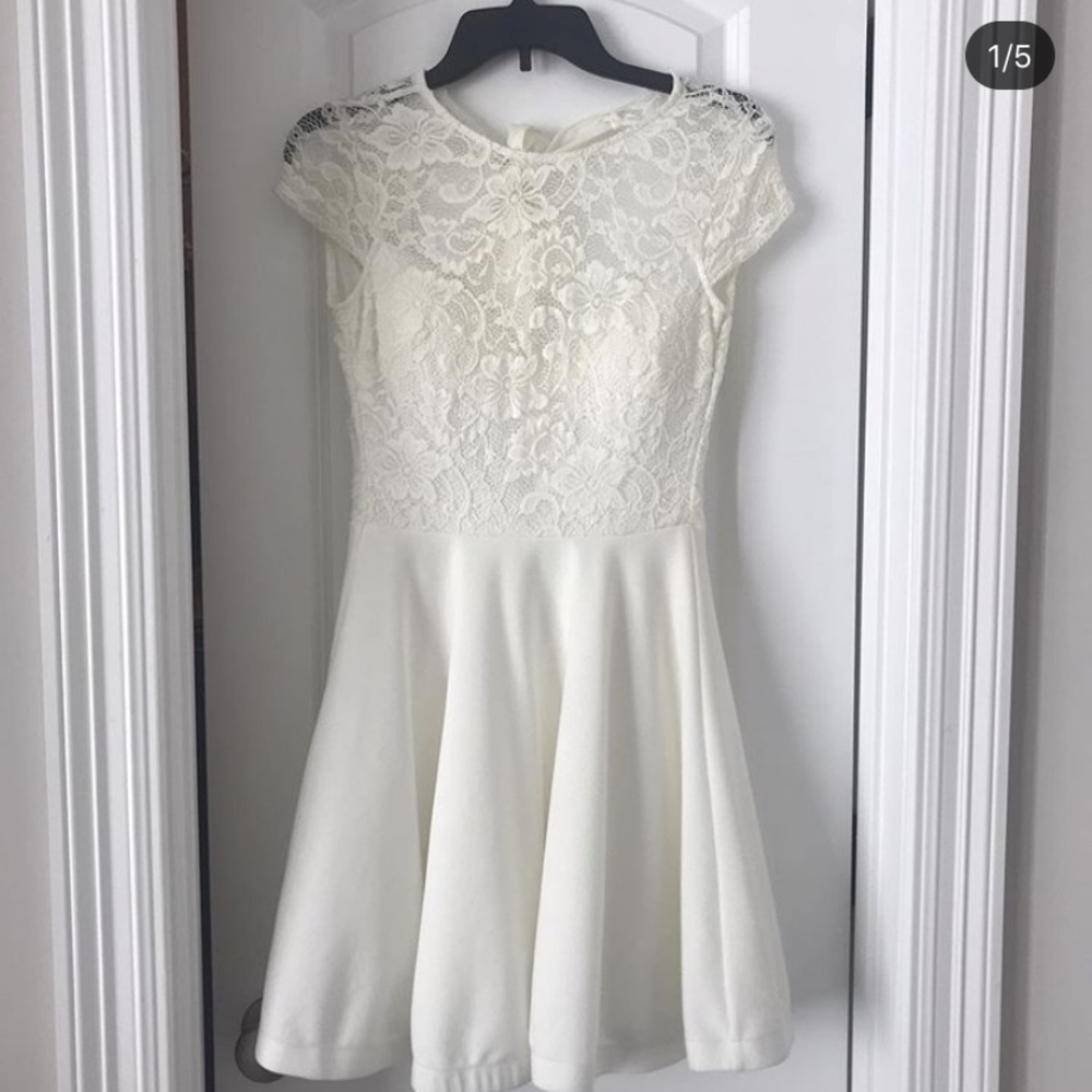 White Lace Dress